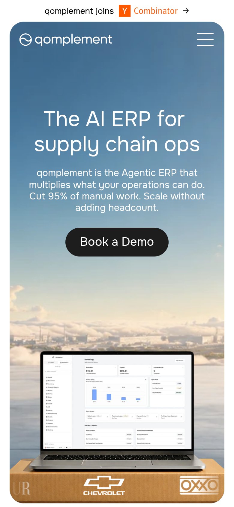 qomplement mobile capture for Mobile web