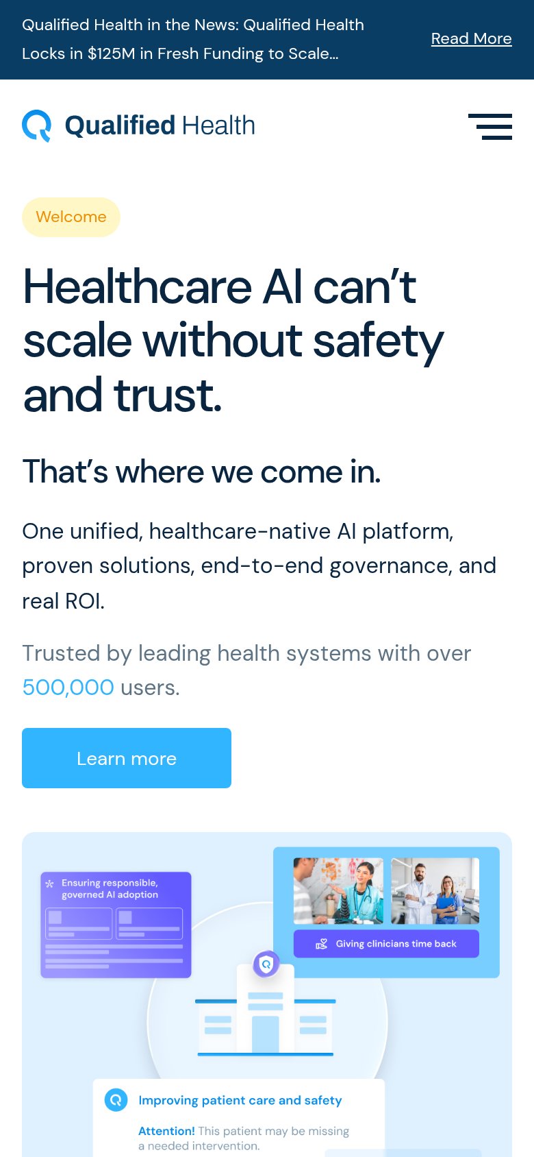 Qualified Health mobile capture for Mobile web