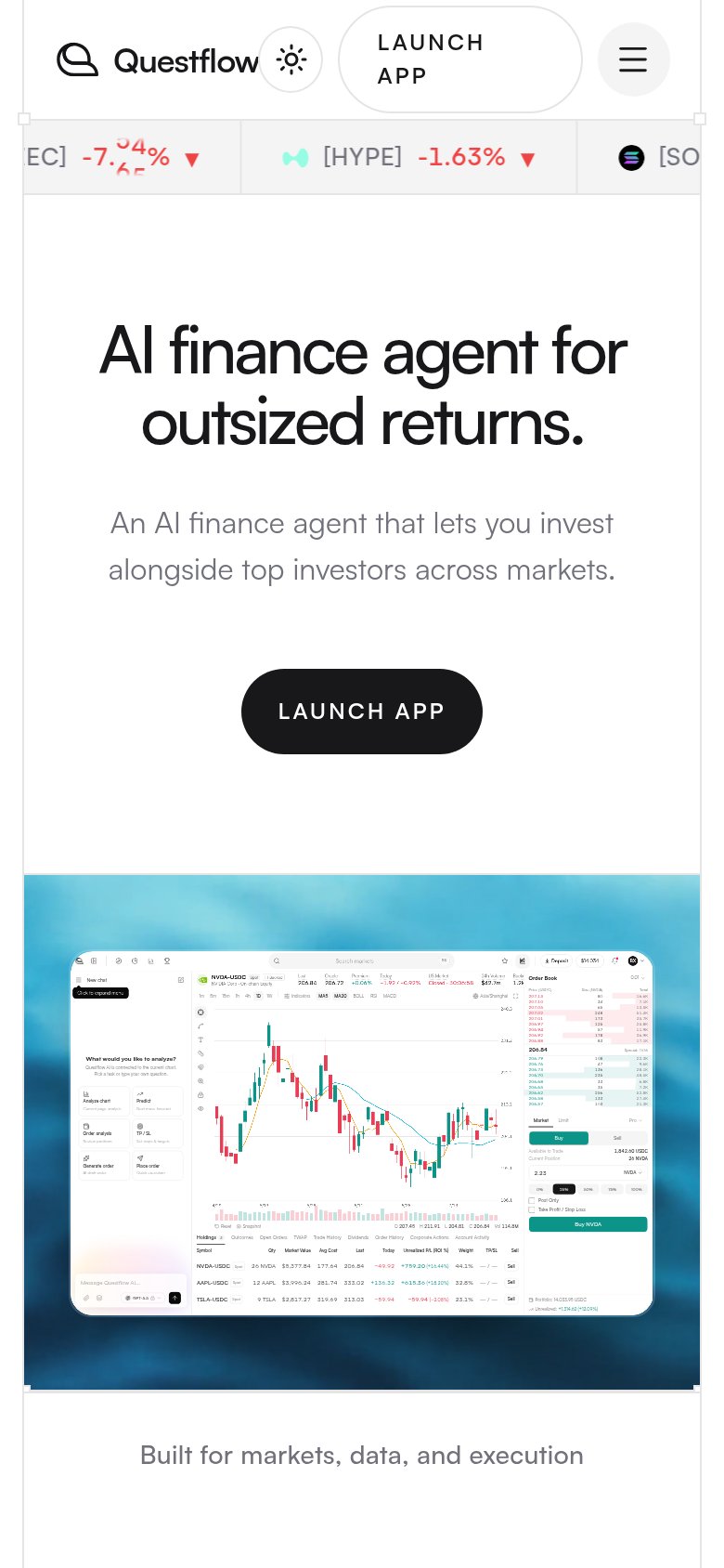 Questflow mobile capture for Mobile web