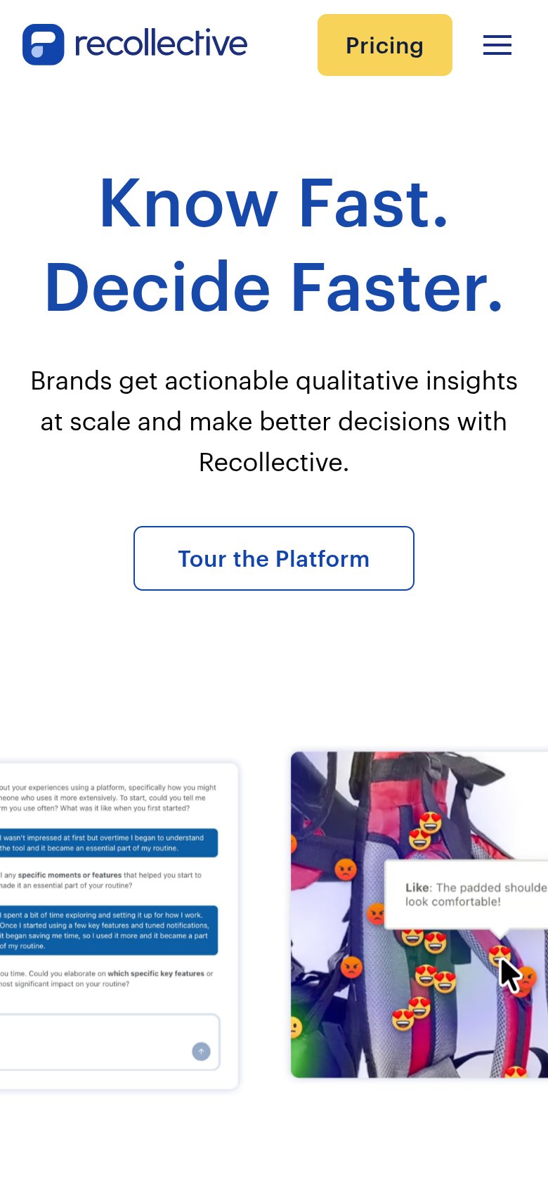 Recollective mobile capture for Mobile web
