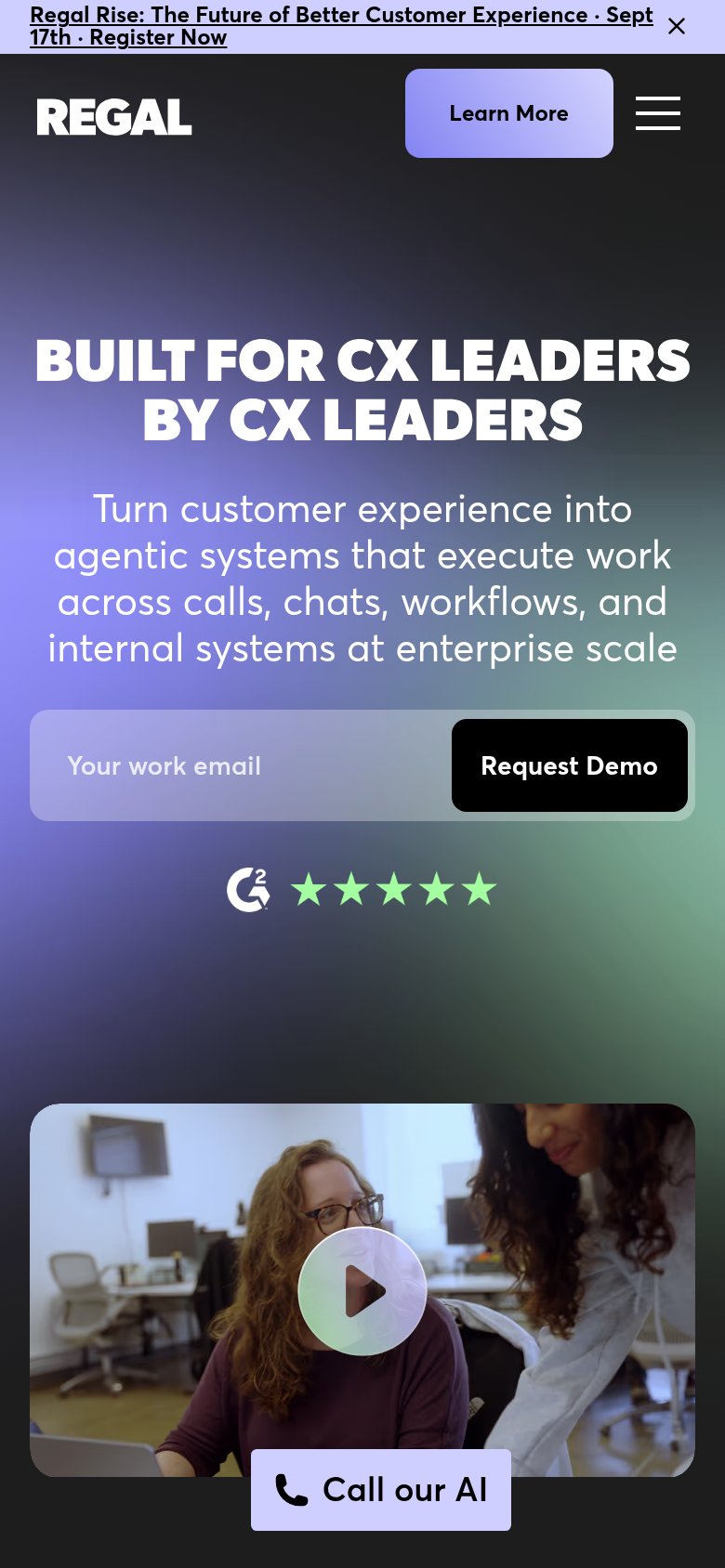 Regal mobile capture for Mobile web