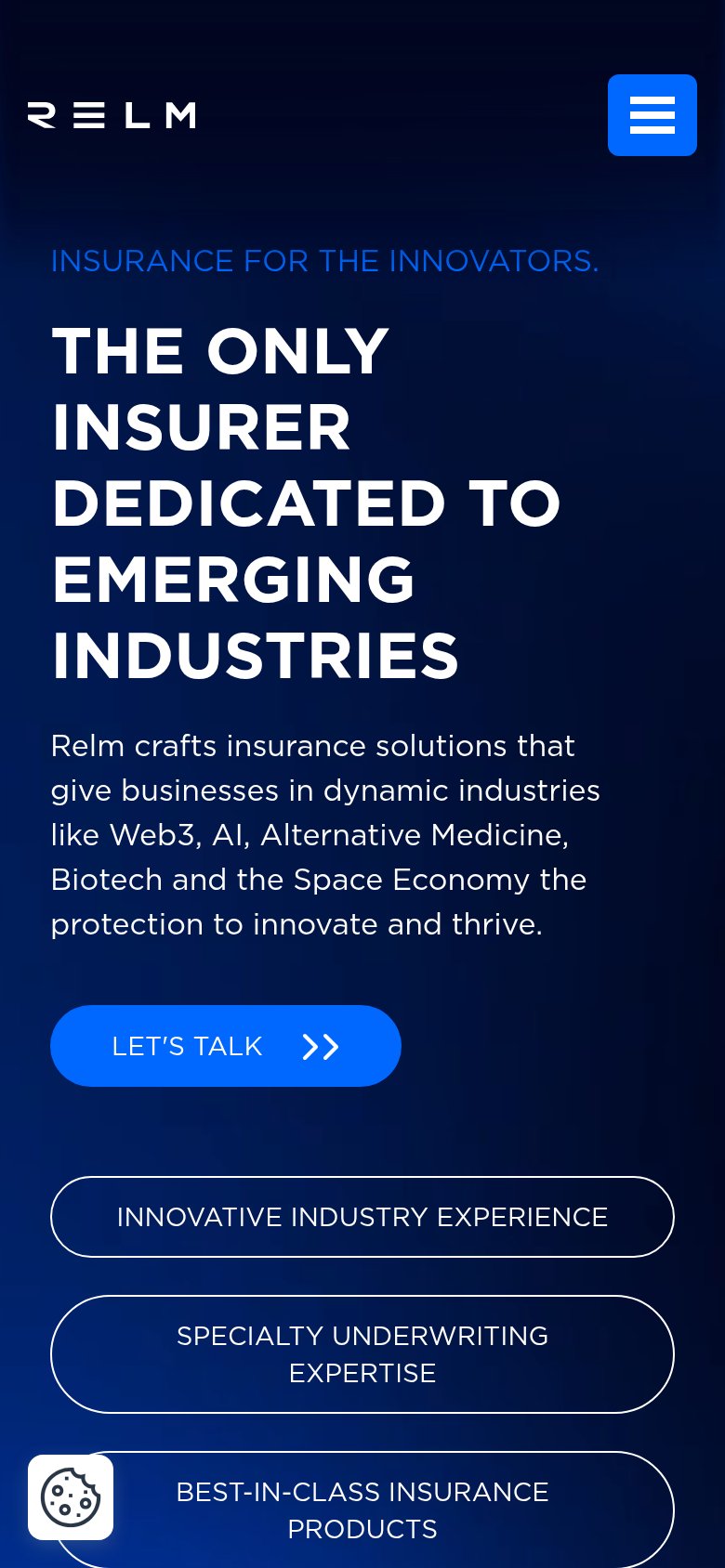 Relm Insurance mobile capture for Mobile web