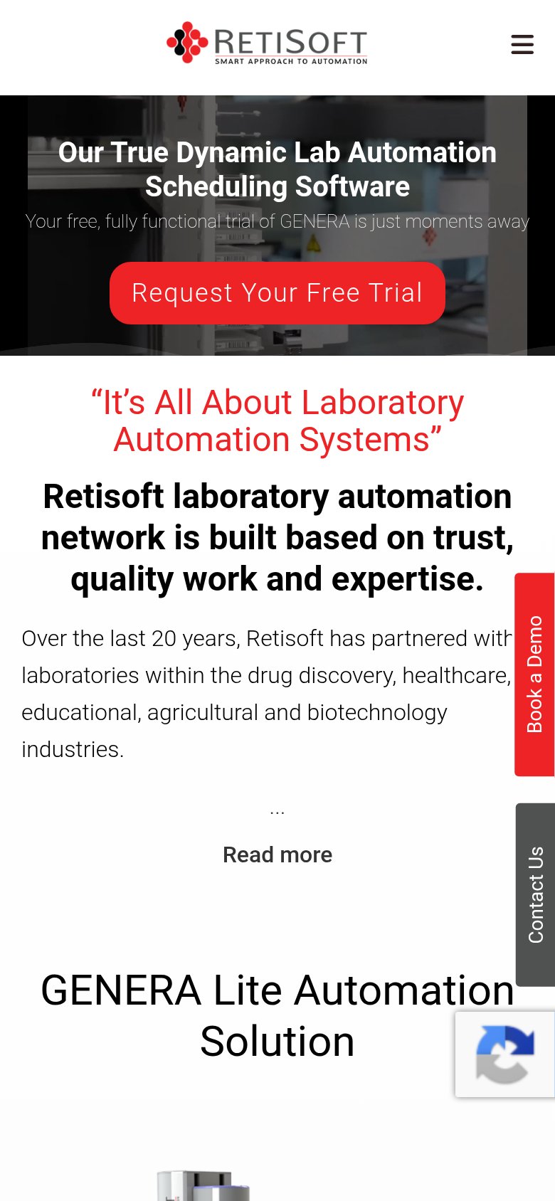 Retisoft (Genera) mobile capture for Mobile web