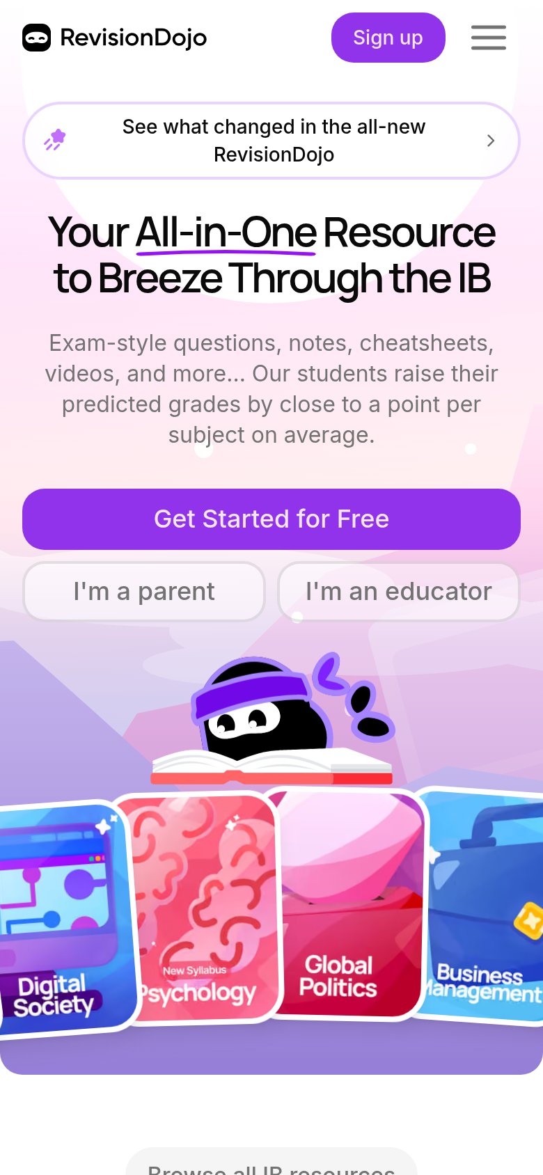 Revision Dojo mobile capture for Mobile web
