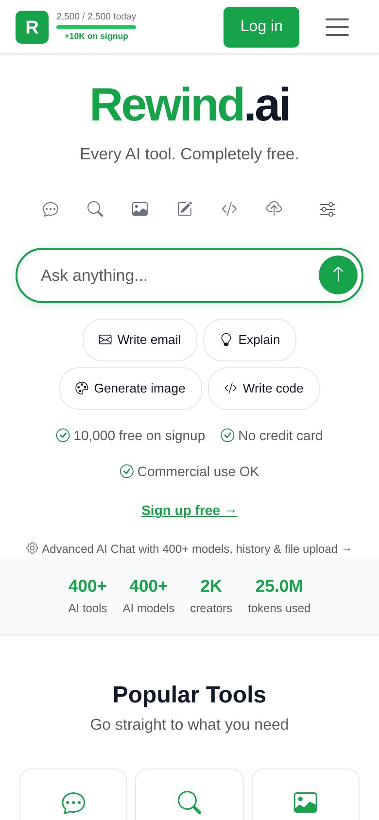 Rewind (Limitless) mobile capture for Mobile web