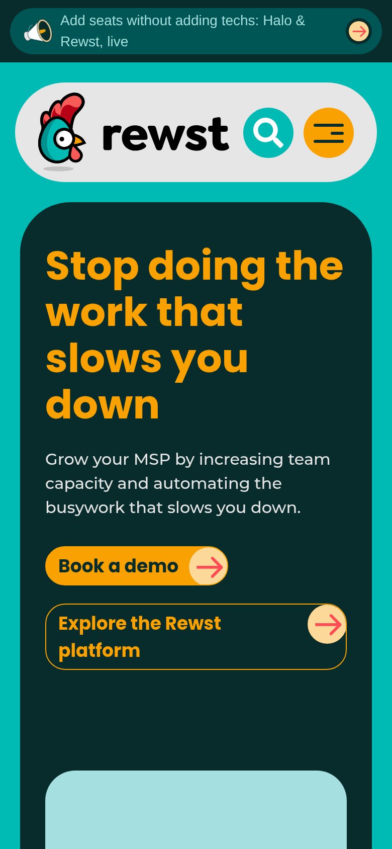 Rewst mobile capture for Mobile web