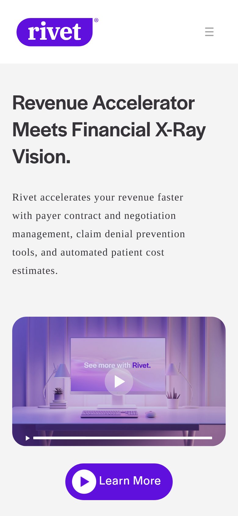 Baton Health (Rivet) mobile capture for Mobile web
