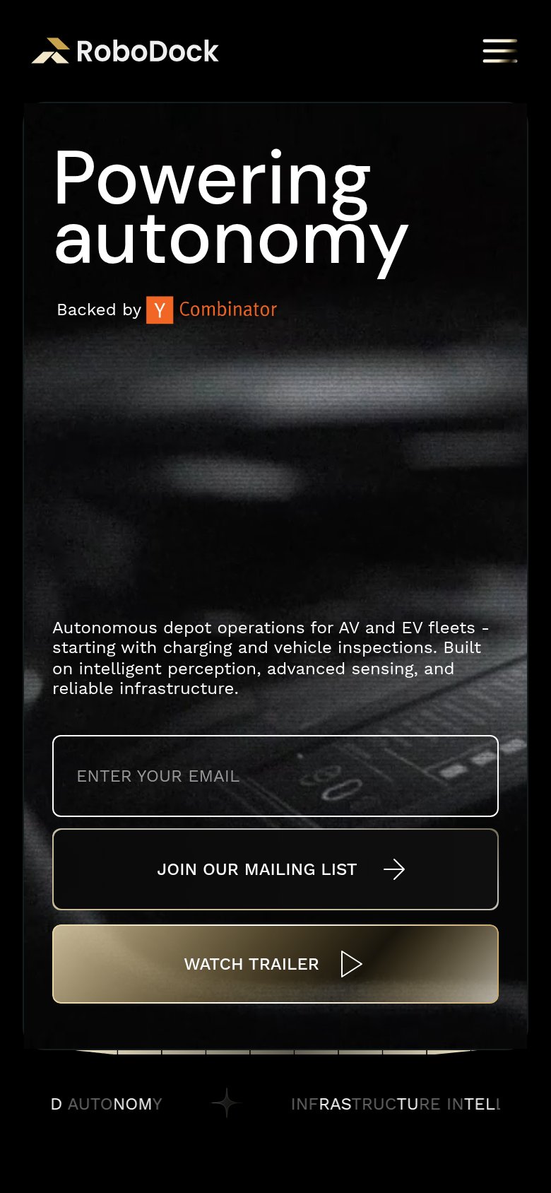 RoboDock mobile capture for Mobile web