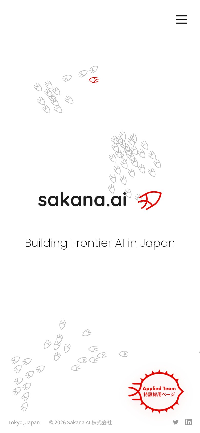 Sakana AI mobile capture for Mobile web