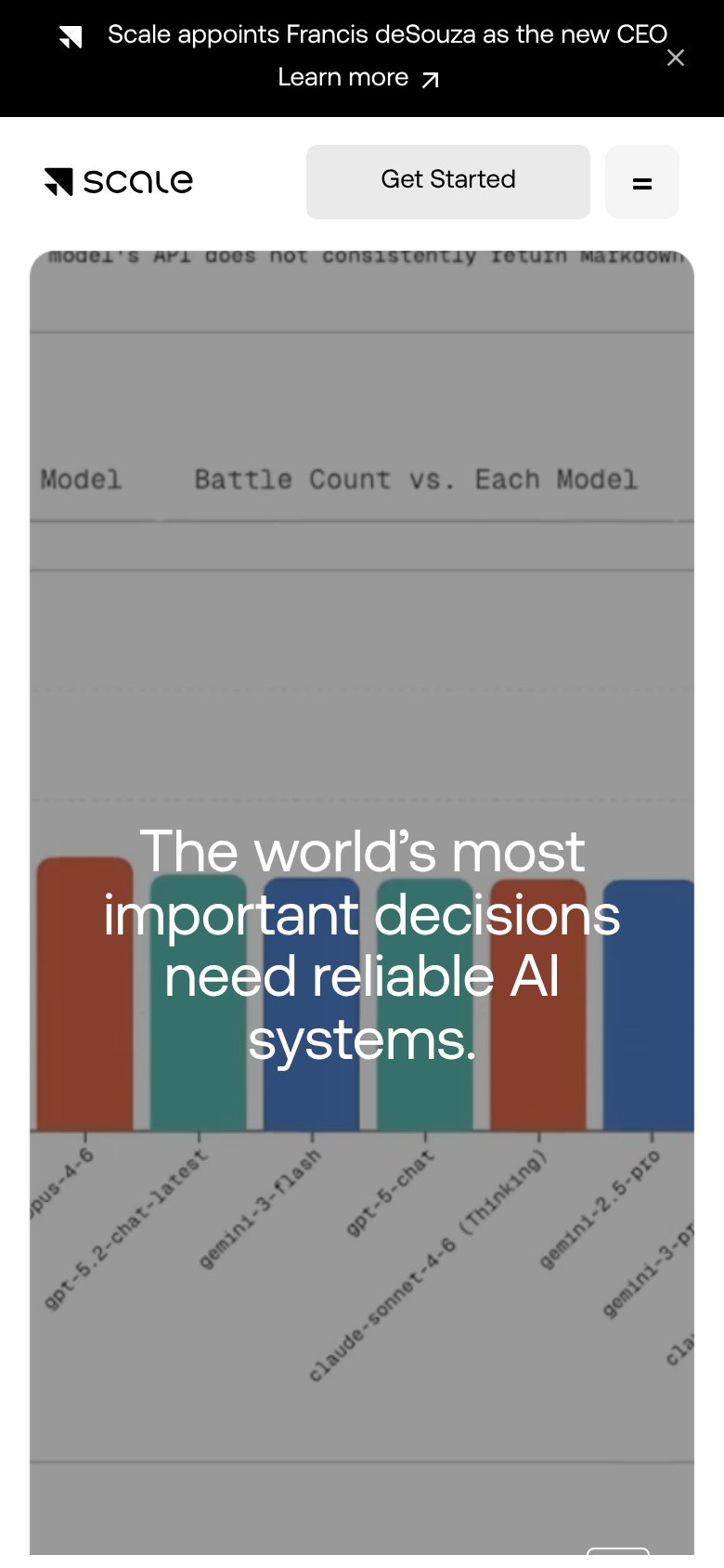 Scale AI (Robotics / Physical AI) mobile capture for Mobile web