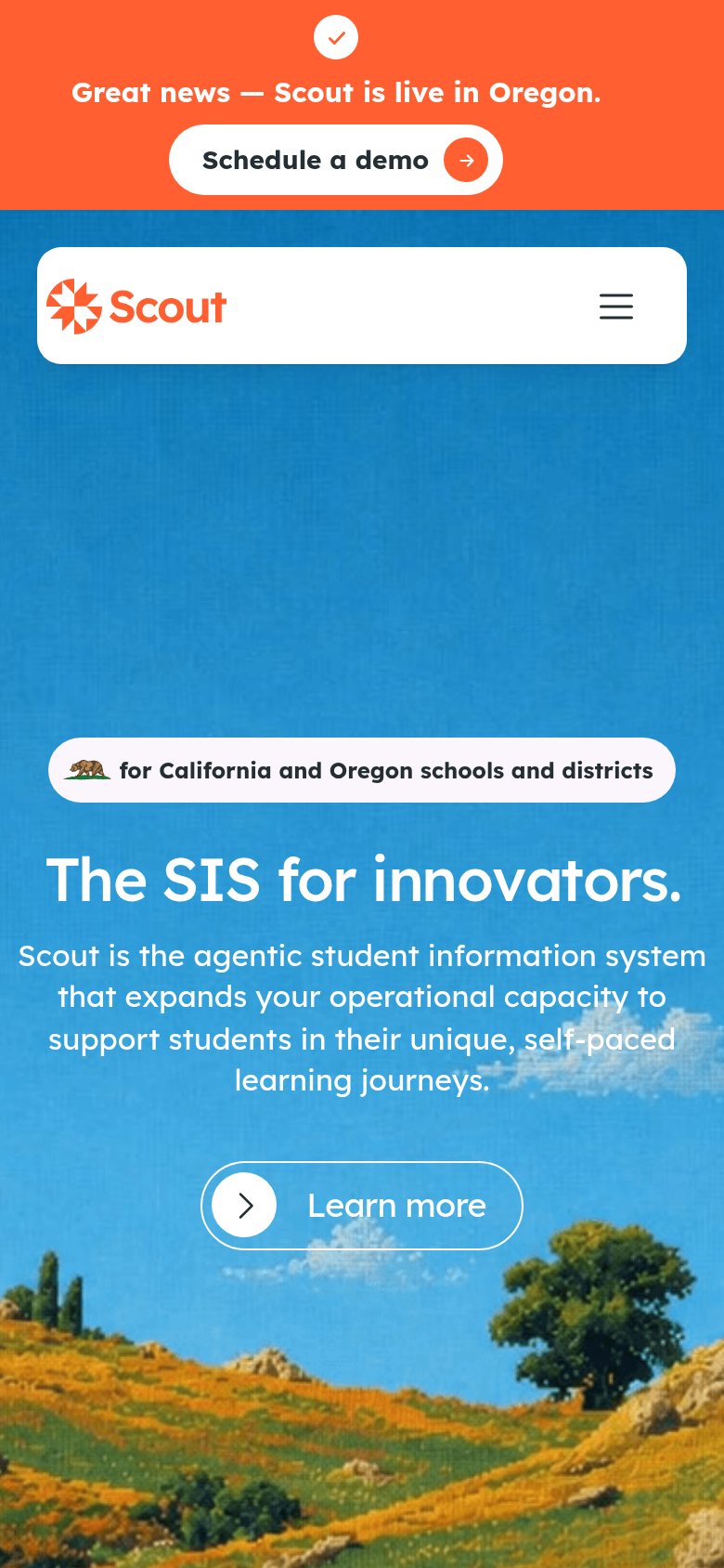 Scout mobile capture for Mobile web