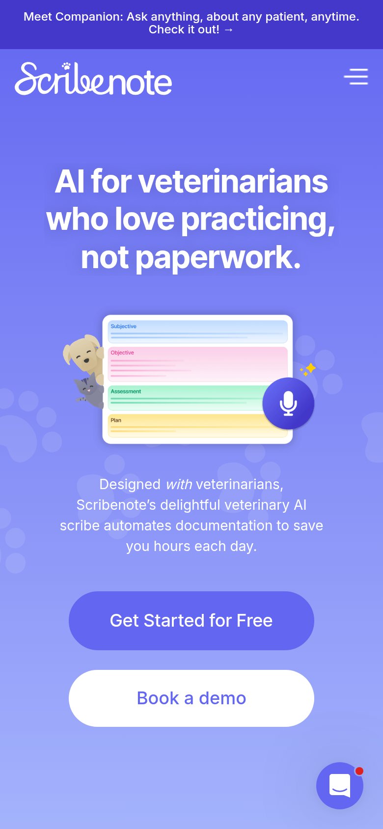 Scribenote mobile capture for Mobile web