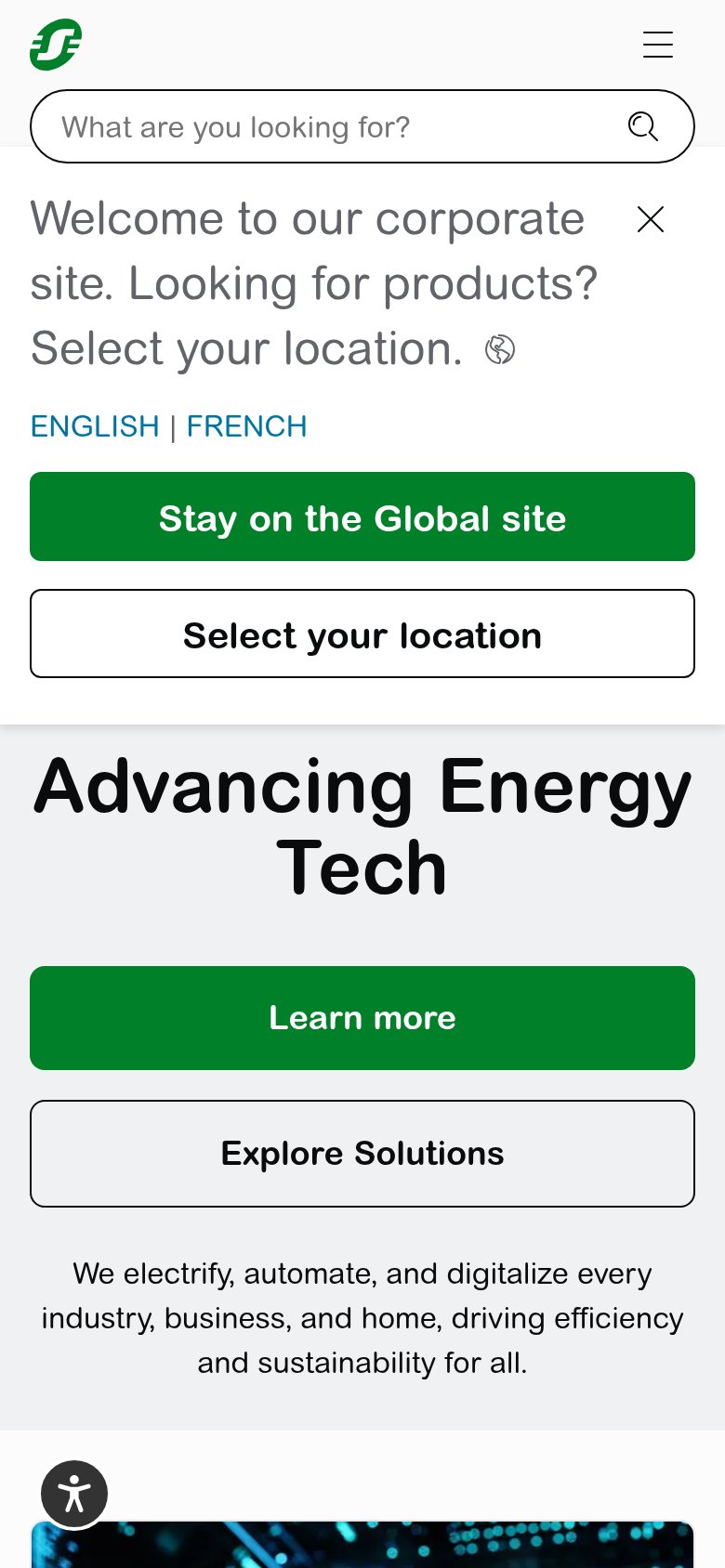 Schneider Electric EcoStruxure IT mobile capture for Mobile web