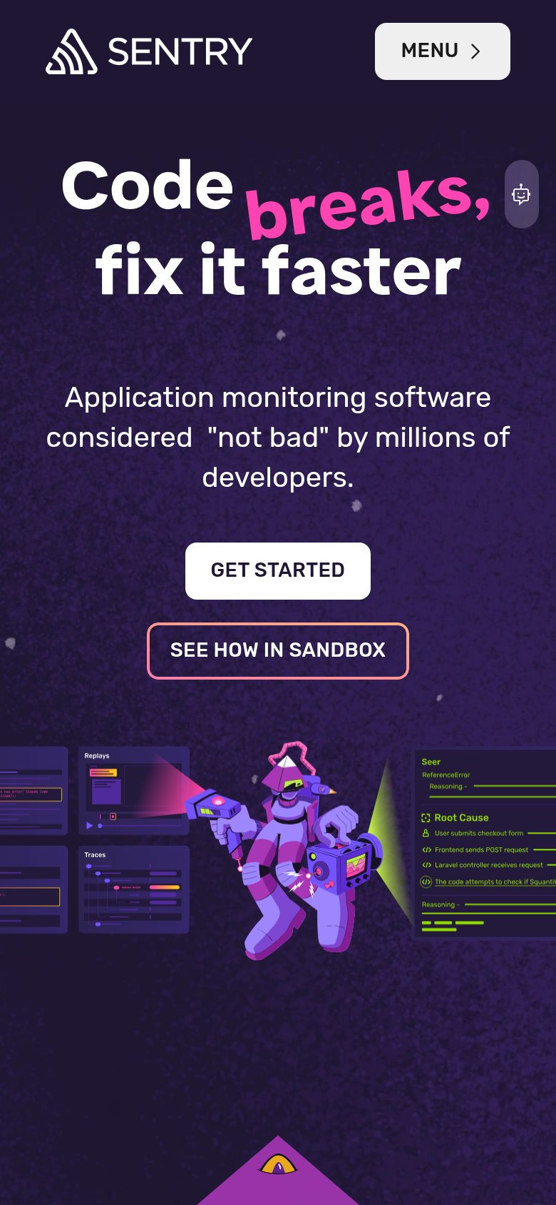 Sentry (Seer) mobile capture for Mobile web