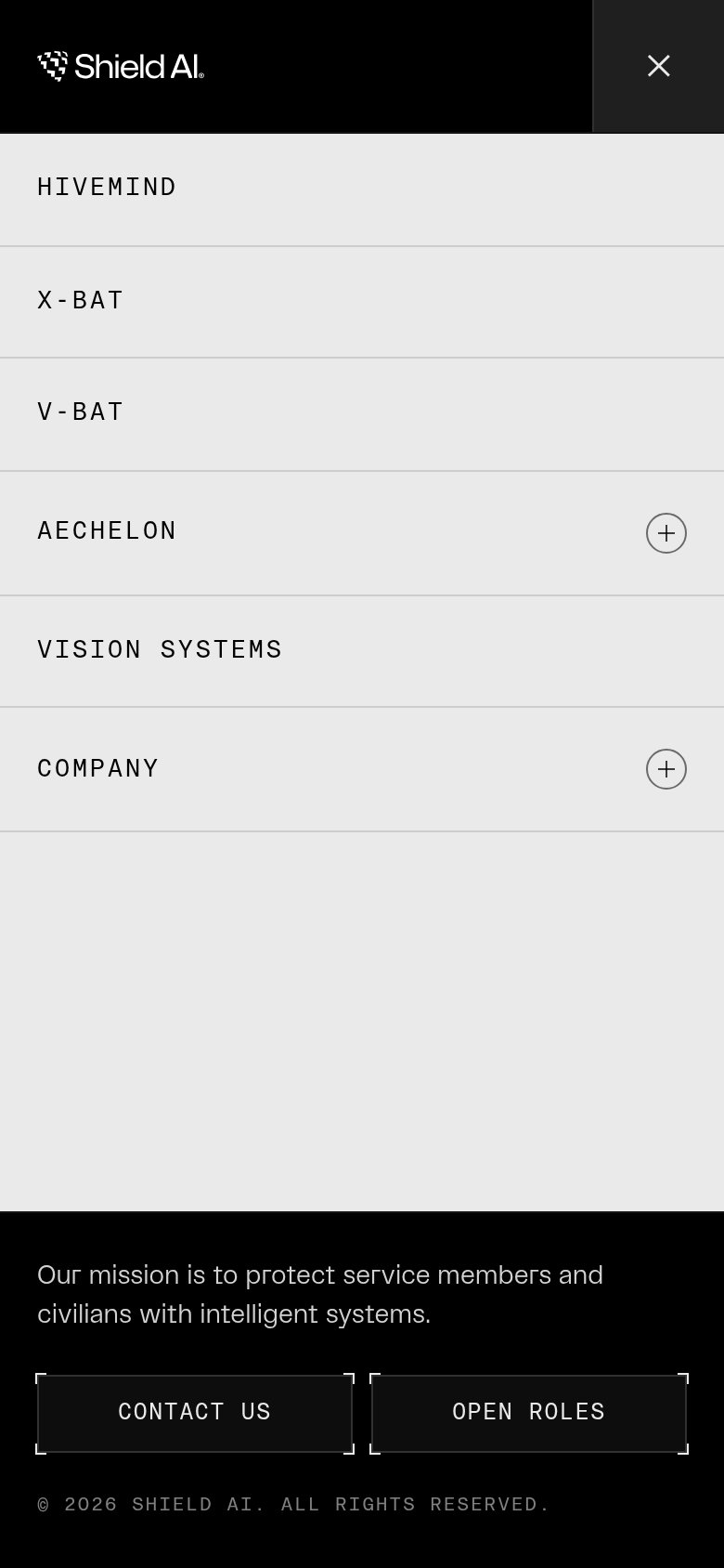 Shield AI mobile capture for Mobile web