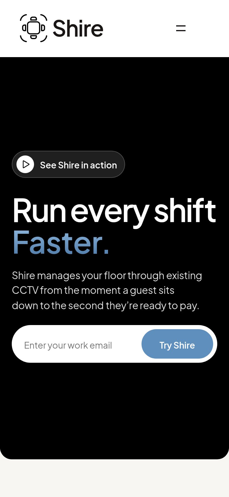 Shire Intelligence mobile capture for Mobile web