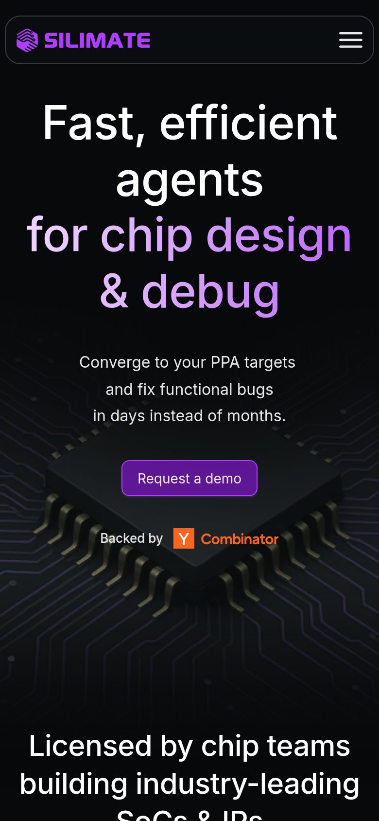 Silimate mobile capture for Mobile web