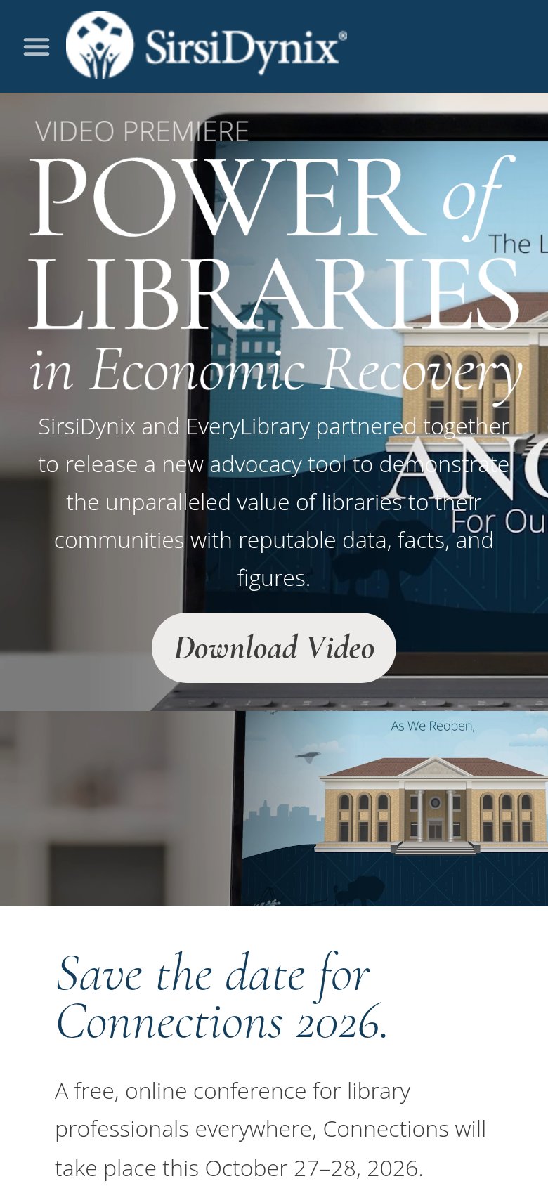 SirsiDynix mobile capture for Mobile web