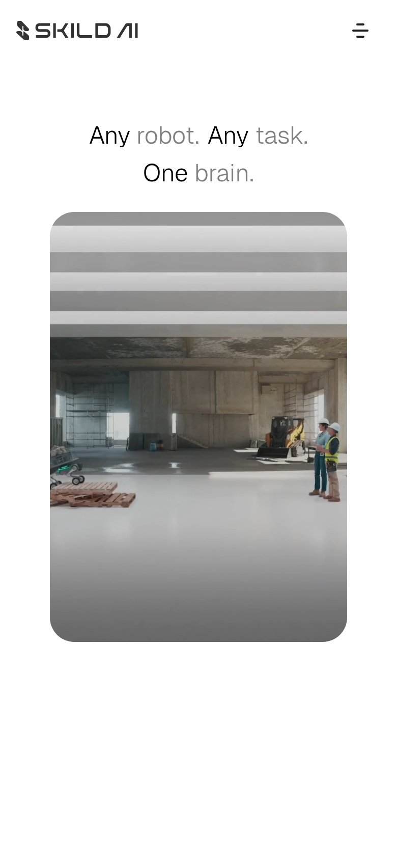 Skild AI mobile capture for Mobile web