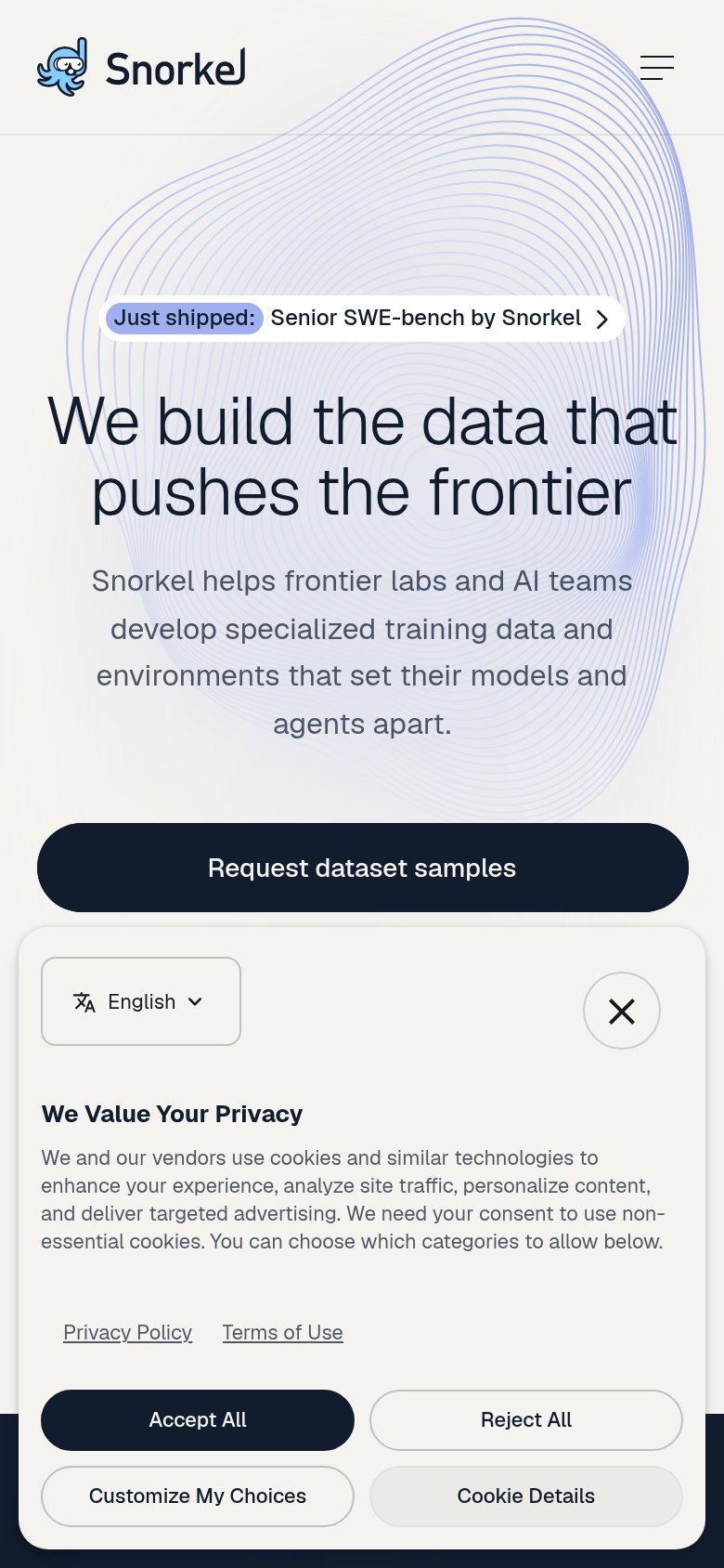 Snorkel AI mobile capture for Mobile web