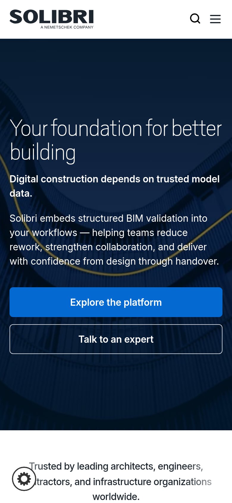 Solibri mobile capture for Mobile web