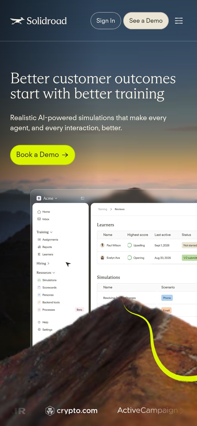 Solidroad mobile capture for Mobile web