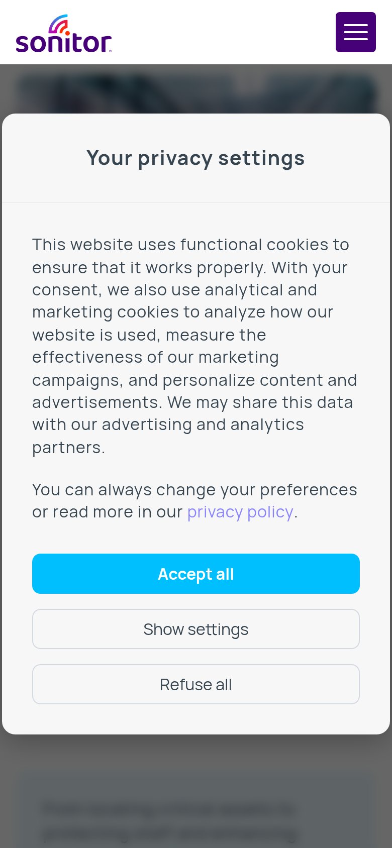 Asset Butler (by Infinite Leap / Sonitor ecosystem) mobile capture for Mobile web