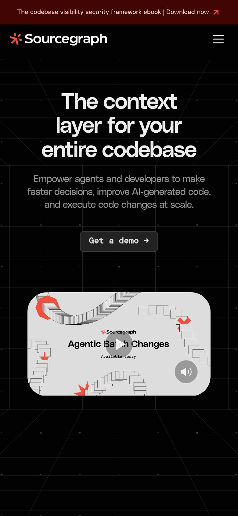 Sourcegraph mobile capture for Mobile web