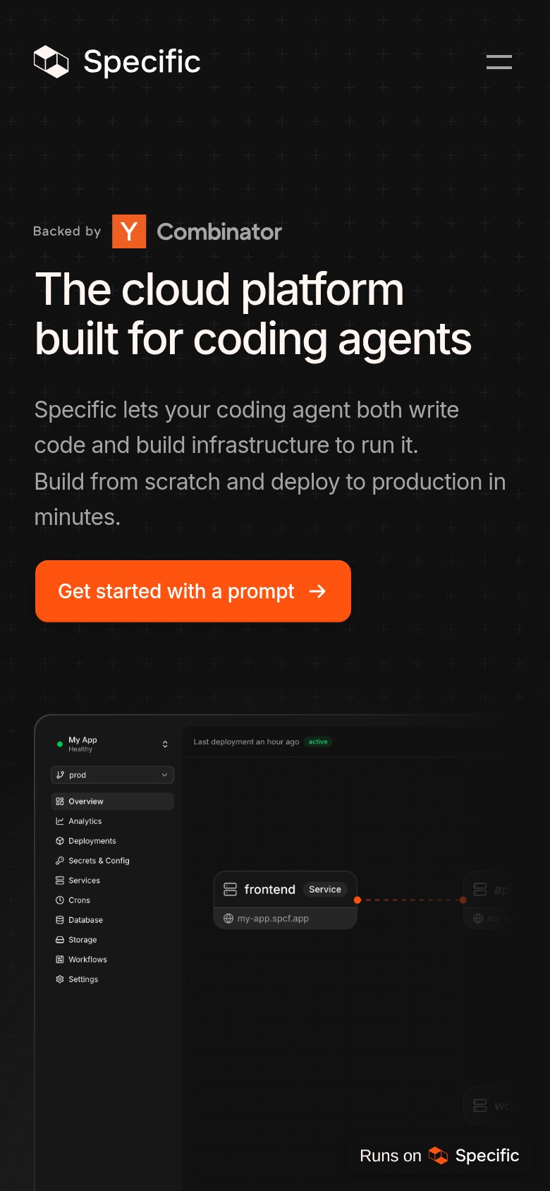 Specific mobile capture for Mobile web