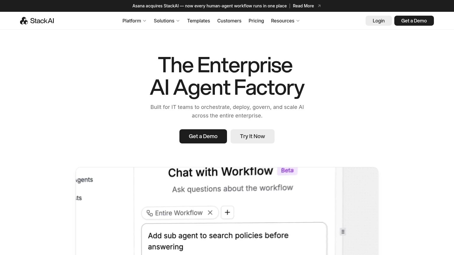 StackAI desktop capture for Information hierarchy
