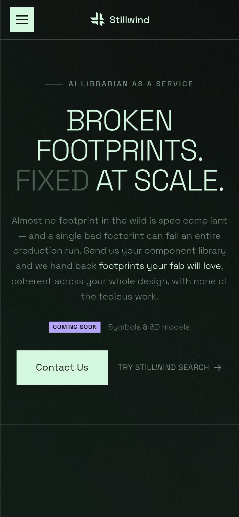 Stillwind mobile capture for Mobile web