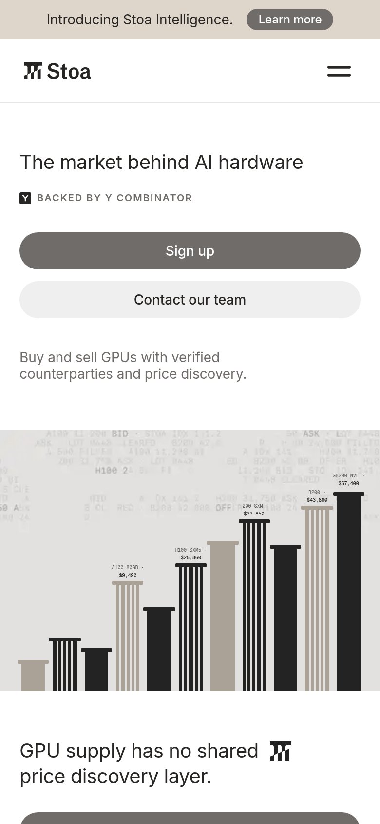 Stoa mobile capture for Mobile web