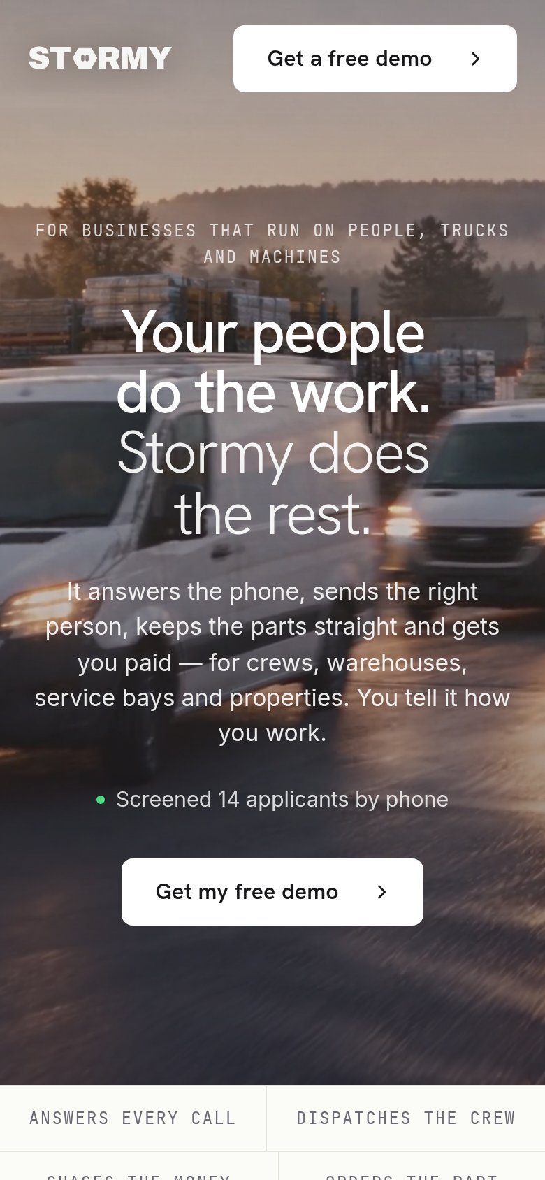 Stormy mobile capture for Mobile web