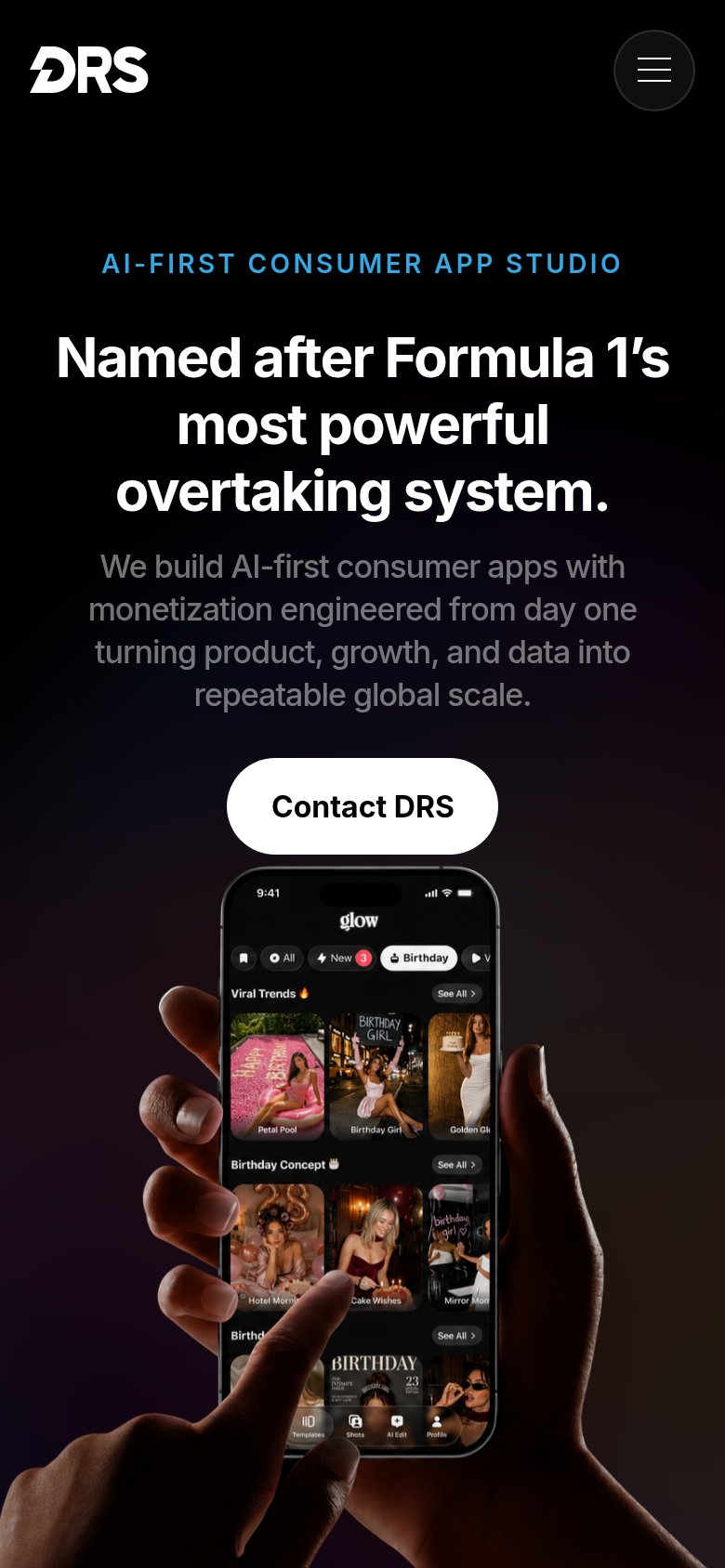 DRS mobile capture for Mobile web