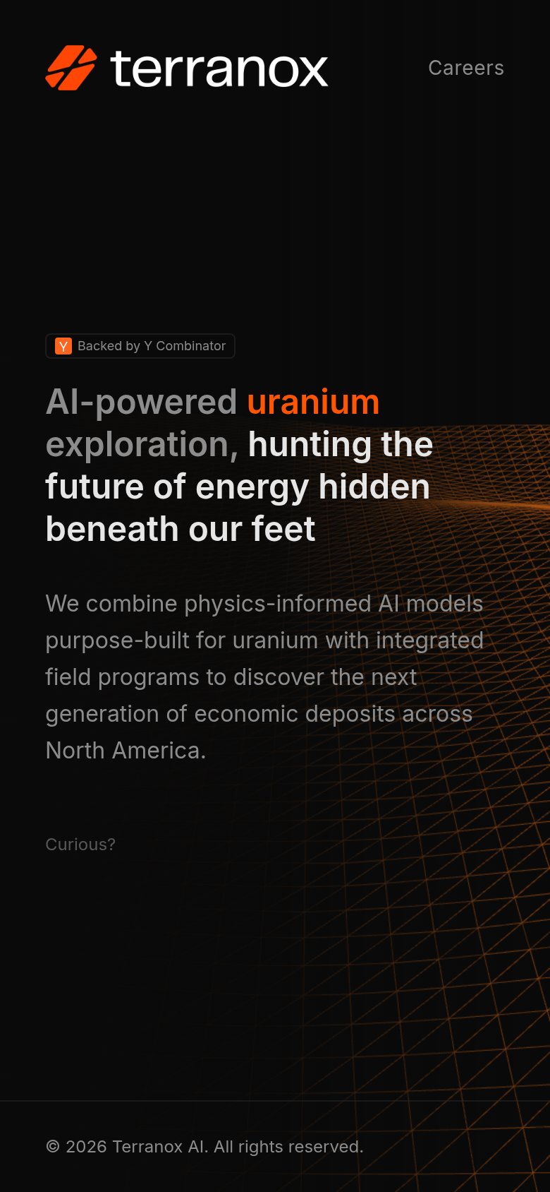 Terranox AI mobile capture for Mobile web