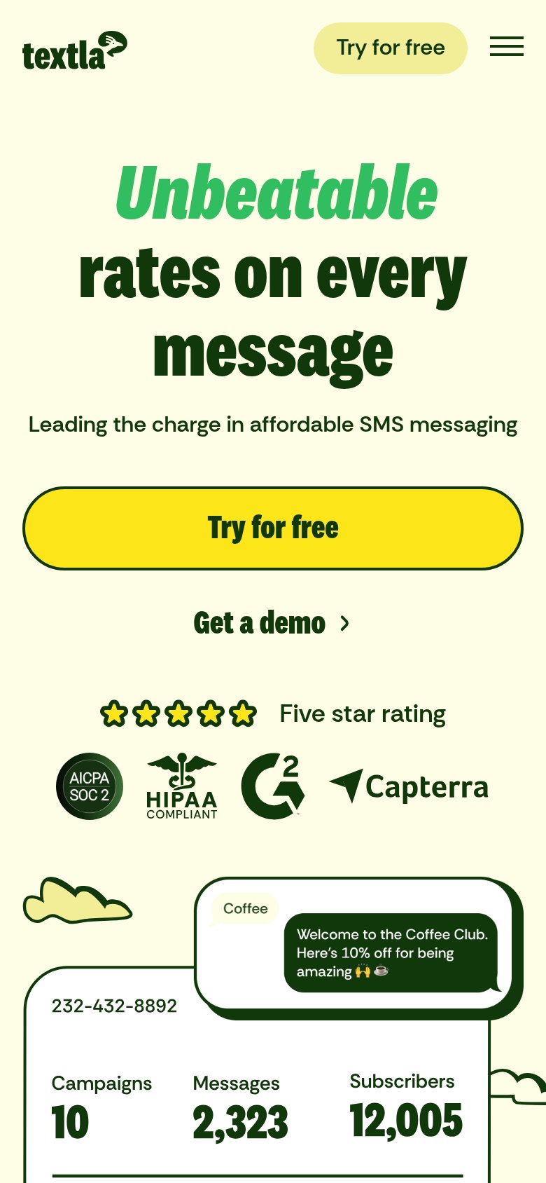 Textla mobile capture for Mobile web