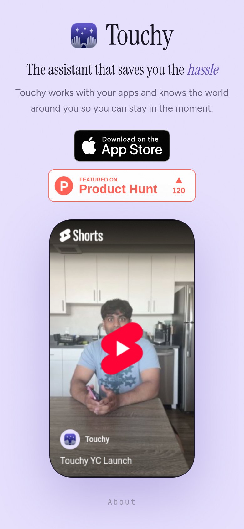 Touchy mobile capture for Mobile web