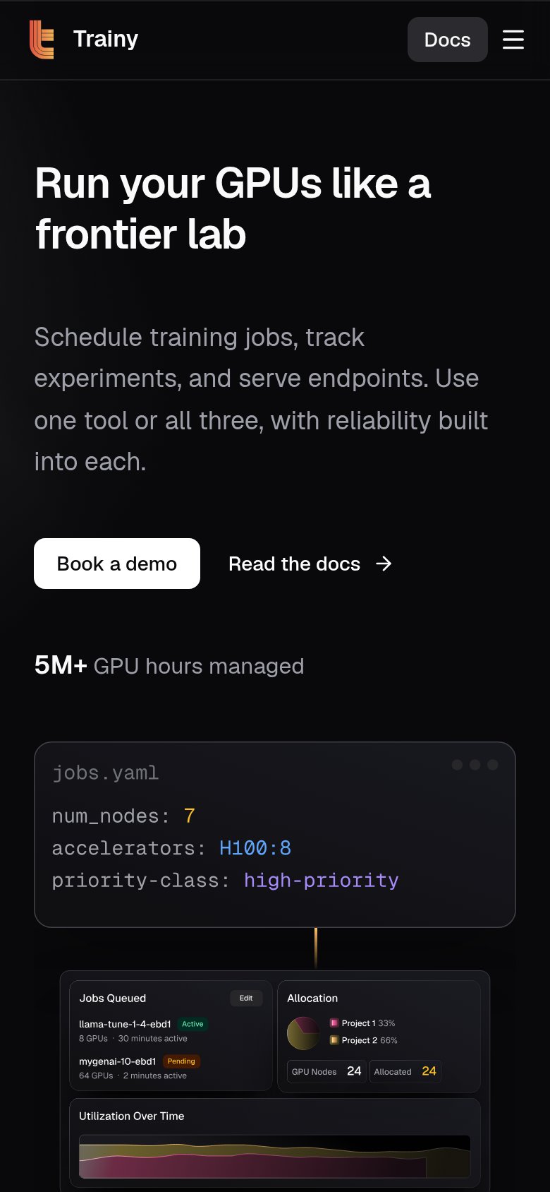 Trainy mobile capture for Mobile web