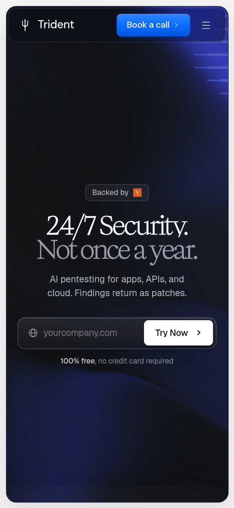 Trident mobile capture for Mobile web