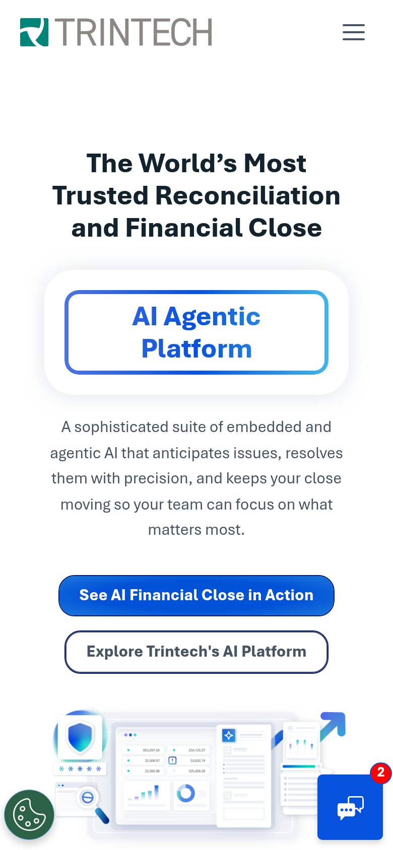 Trintech mobile capture for Mobile web