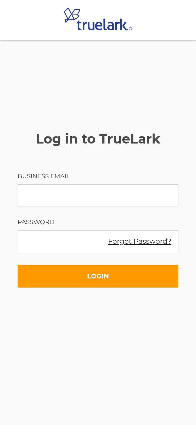 TrueLark mobile capture for Mobile web