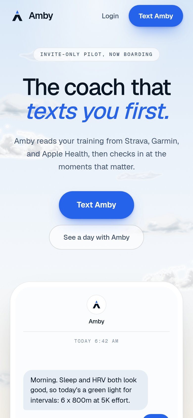 Amby Health mobile capture for Mobile web