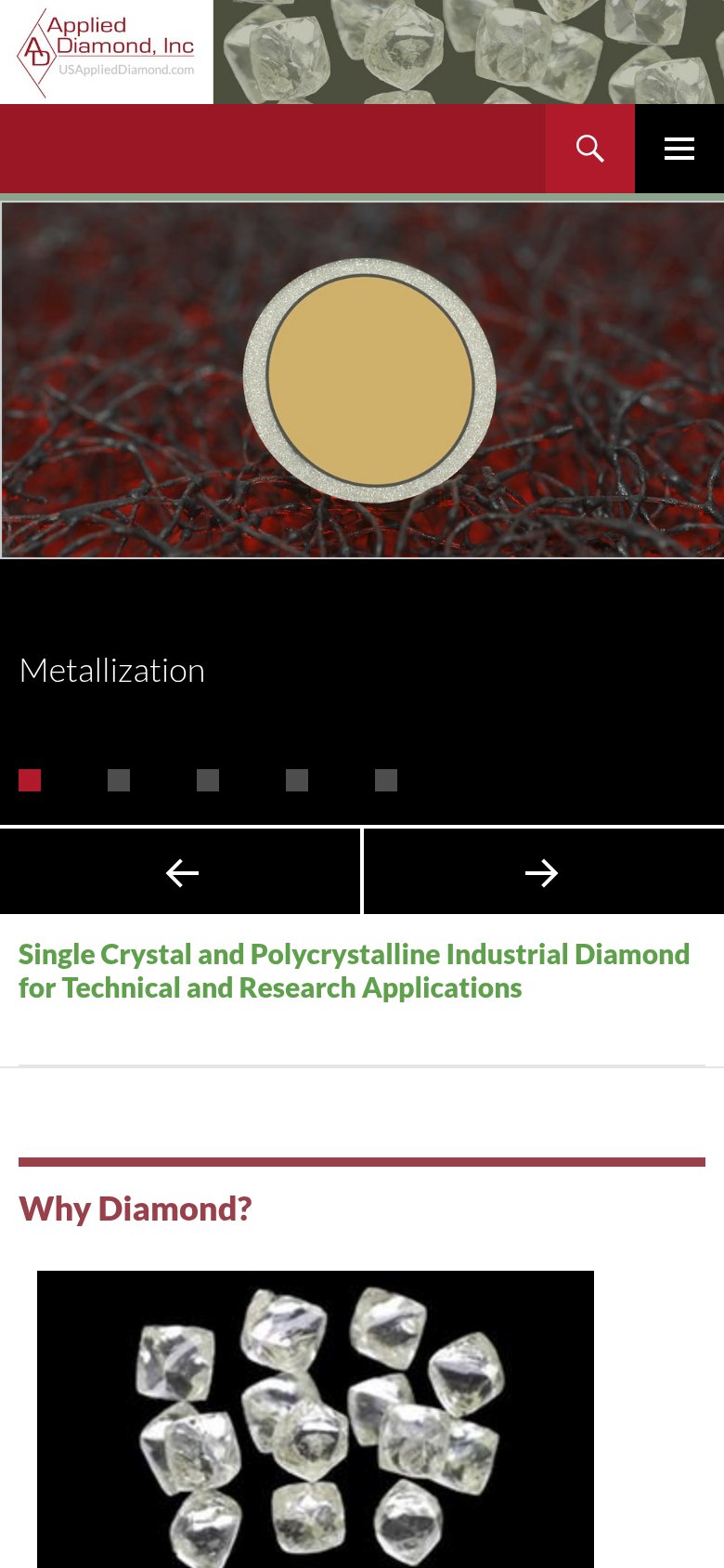 Applied Diamond Inc. mobile capture for Mobile web
