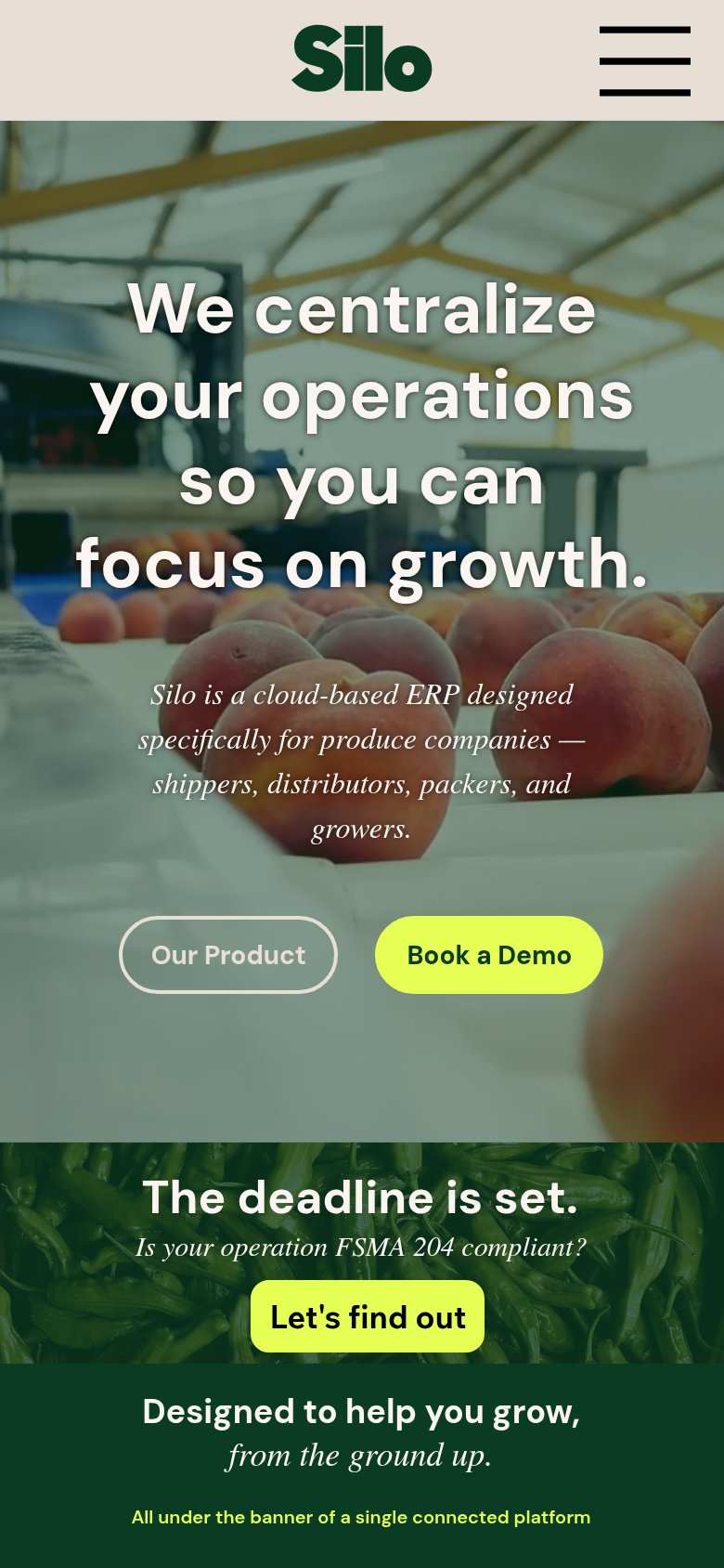 Silo mobile capture for Mobile web