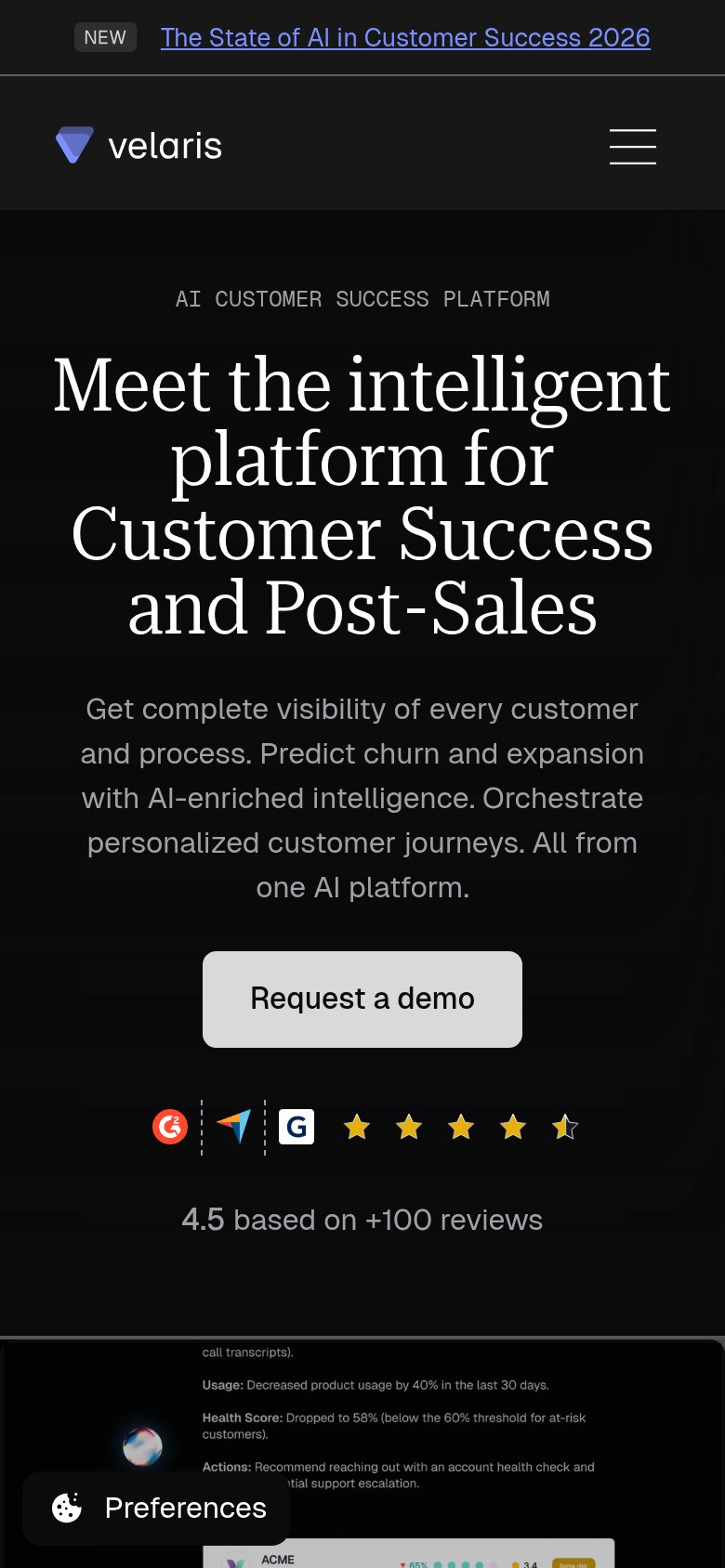 Velaris mobile capture for Mobile web