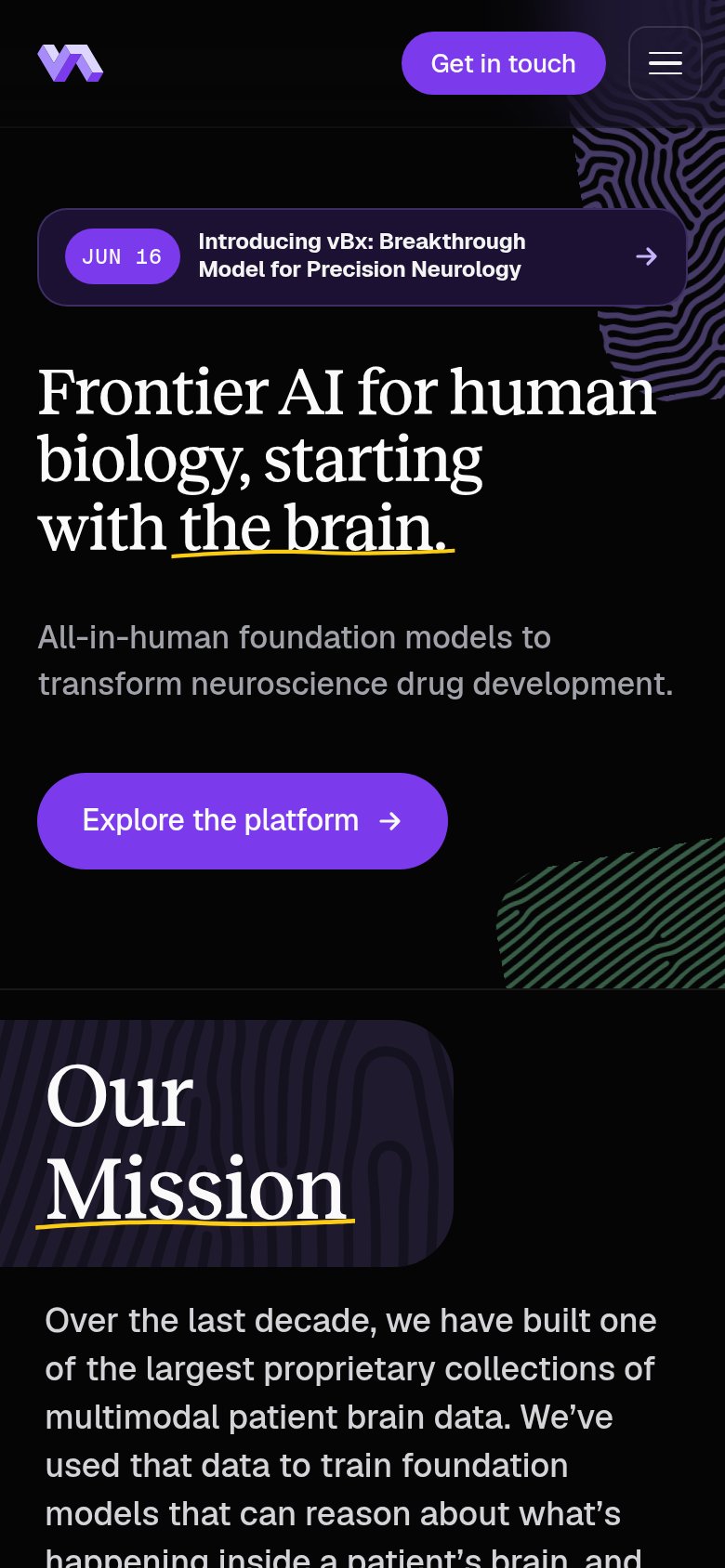 Verge Genomics mobile capture for Mobile web