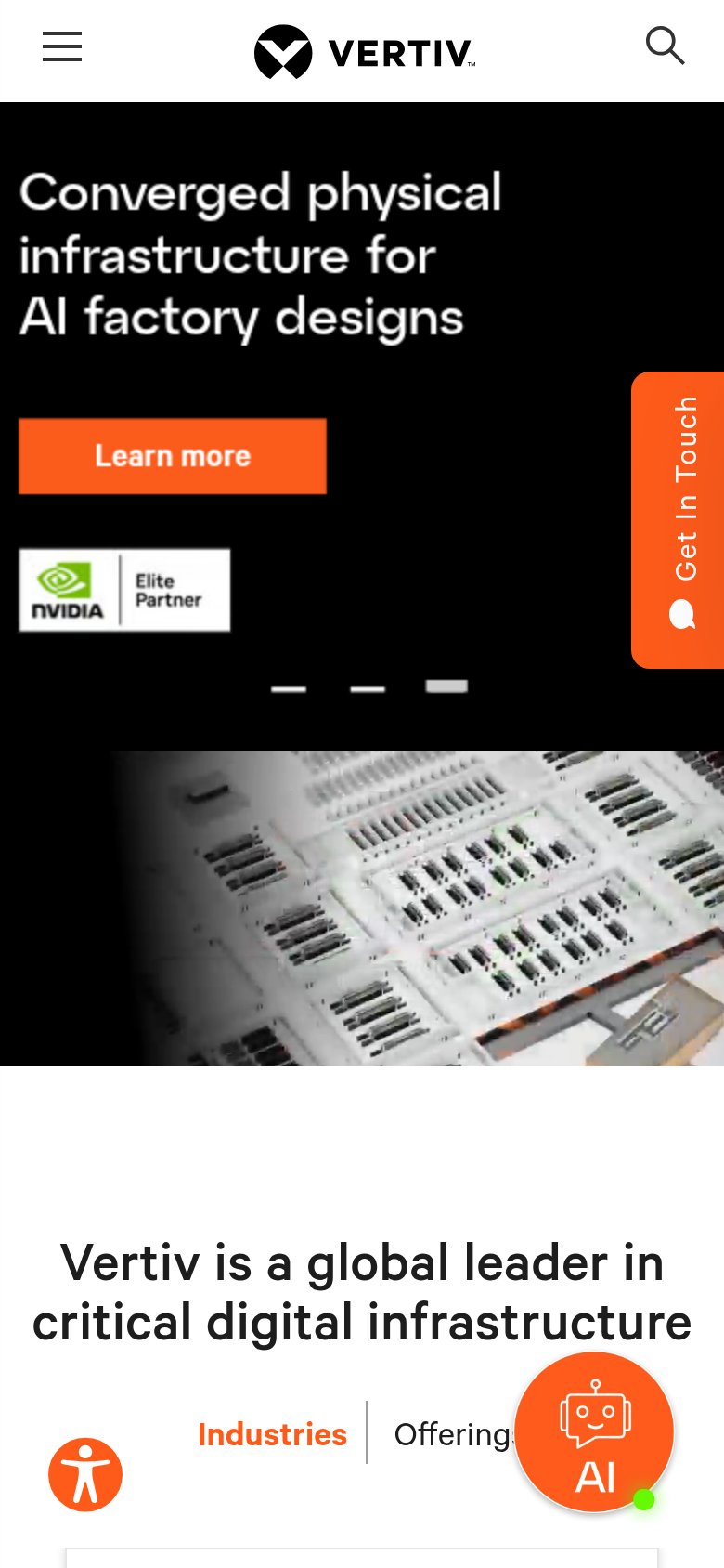 Vertiv Environet Alert / Trellis (Vertiv software) mobile capture for Mobile web