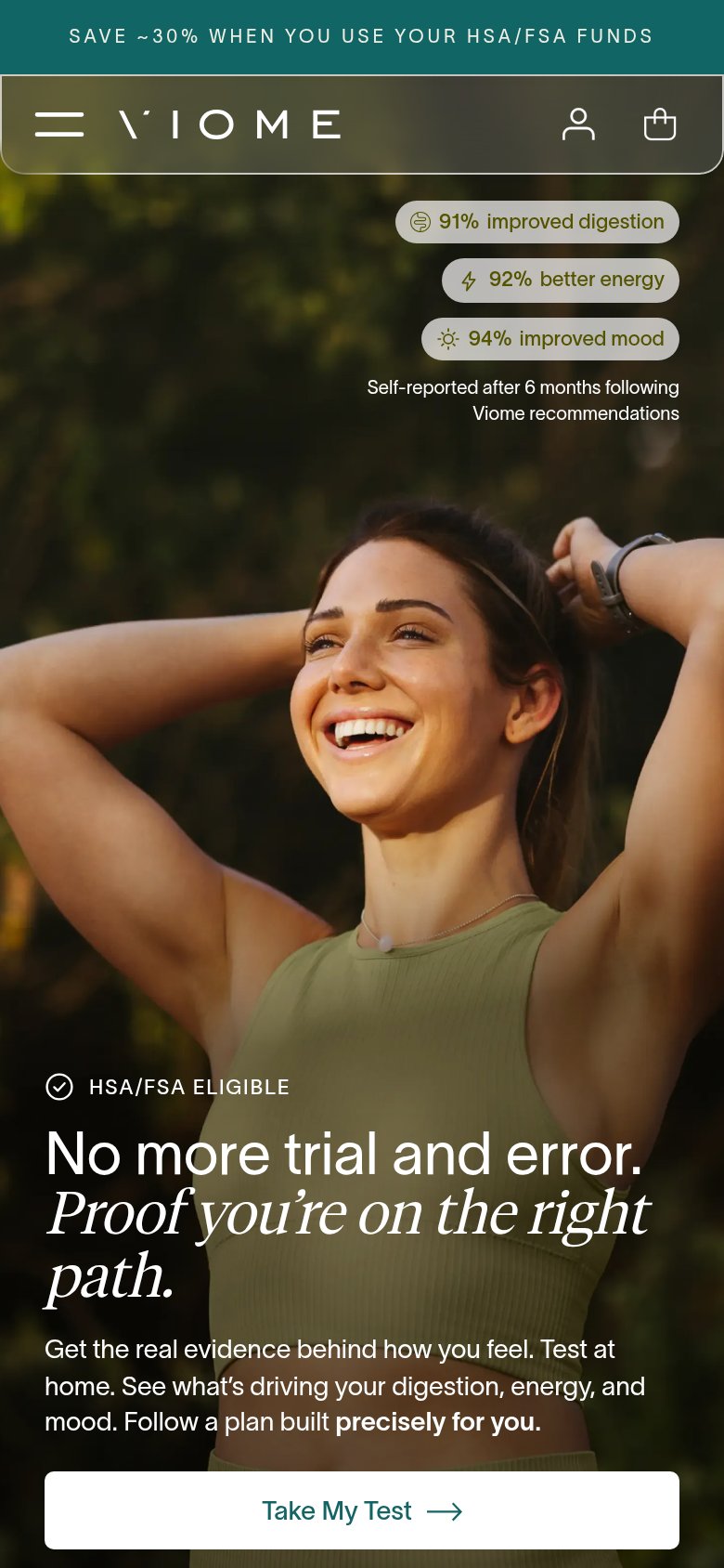 Viome mobile capture for Mobile web