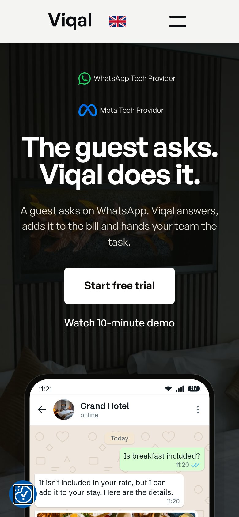 Viqal mobile capture for Mobile web