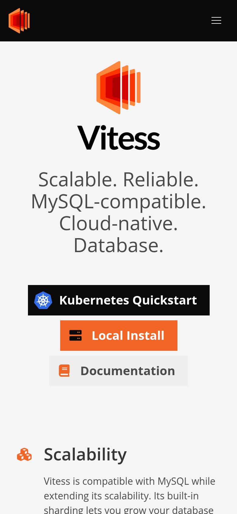 Vitess mobile capture for Mobile web